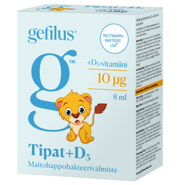 Gefilus Tippa+D3 8 ml
