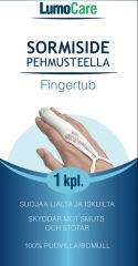 Lumocare Sormiside pehmusteella koko L (10cm) 1 kpl