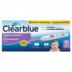 Clearblue digitaalinen ovulaatiotesti 10 kpl