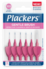 Plackers Gentle Brush XXS 0.4mm hammasväliharja 6 kpl