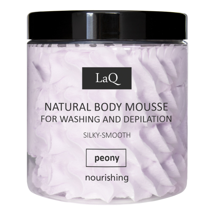 1000028651_LaQ_Pesu_ja_epilointivaahto_Natural_Body_Mousse_Peony_100_g_pakkauskuva_Pakkauskuva24235_jpg